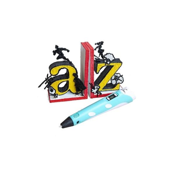 3D Printing Pen with Display - Includes 3D Pen, 3 Starter Colors of PLA Filament - Picture 4 of 6